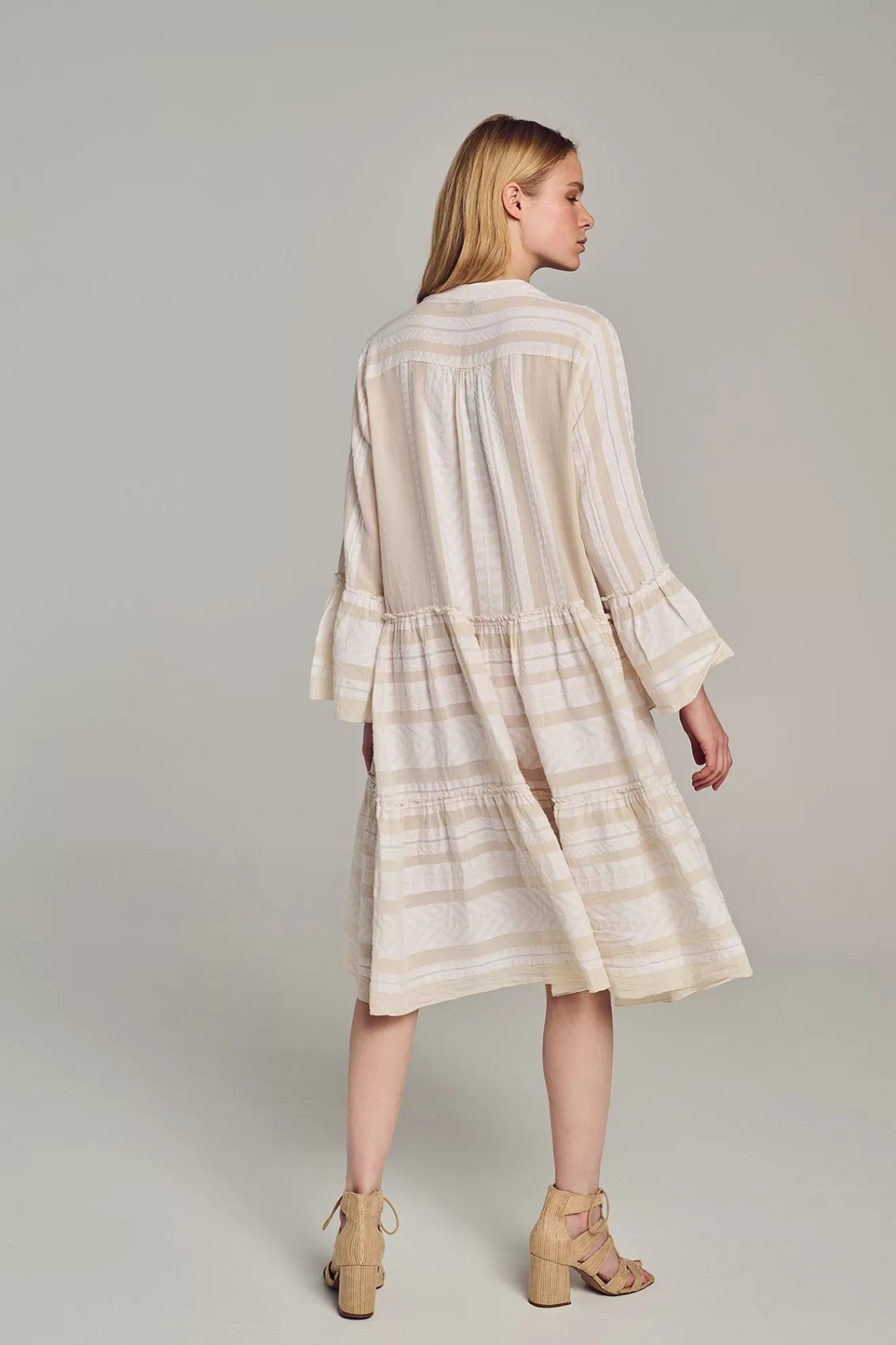 Sale Devotion TWINS Ella Midi-Ecru/Offwhite