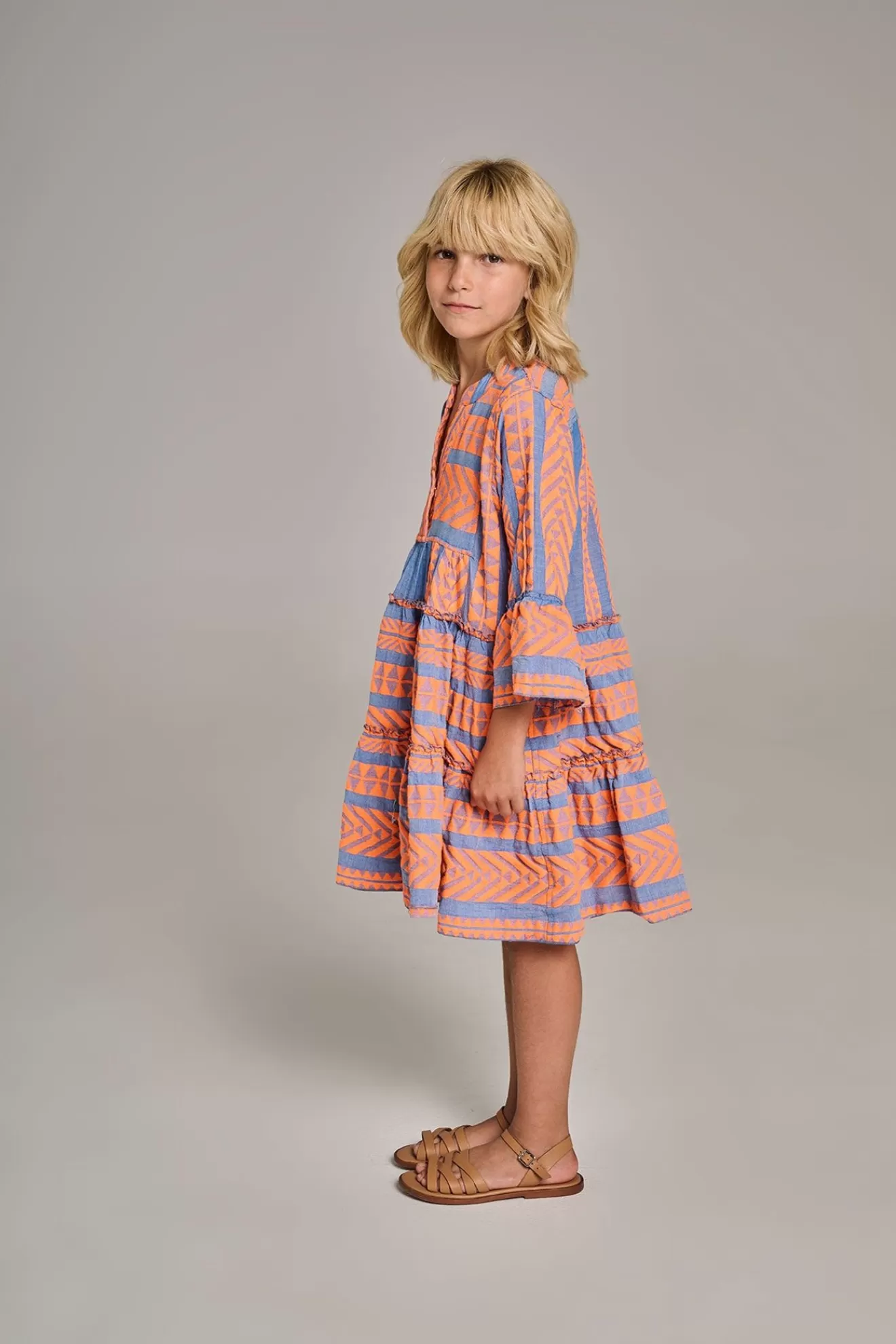 Fashion Devotion TWINS Ella Mini-Orange/Blue