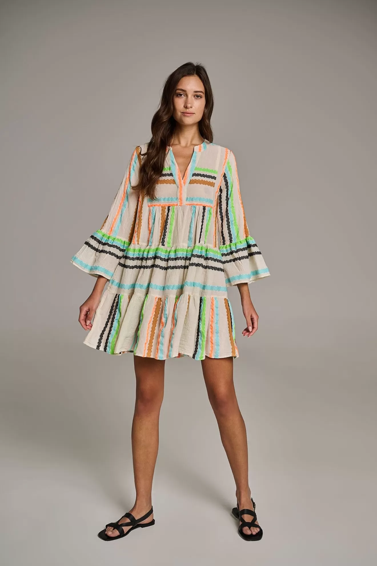 Best Sale Devotion TWINS Ella-Offwhite With Colored Jacquard